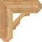 Ekena Millwork Balboa Craftsman Rough Sawn Bracket, Western Red Cedar, 6"W x 20"D x 20"H BKT06X20X20BOA04RWR - alternate 2